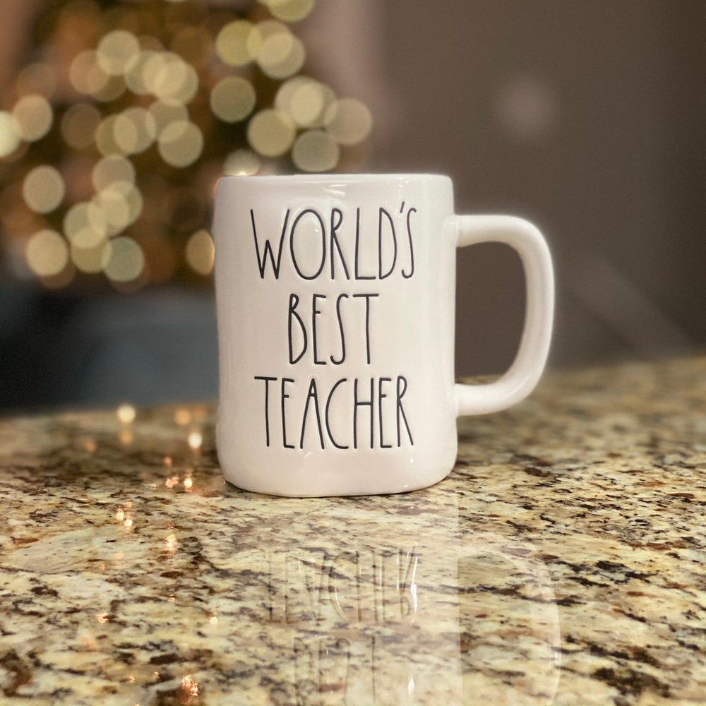 Rae Dunn worlds best teacher